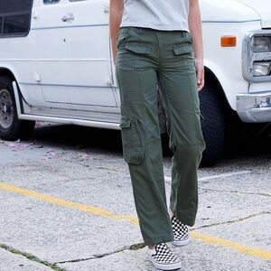 Brandy Melville Green Cargo Pants